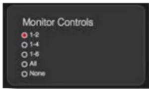 FOCUSRITE Clarett 2Pre USB - Commandes de monitoring - 1