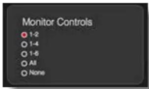 FOCUSRITE Clarett 4Pre USB - Commandes de monitoring - 1