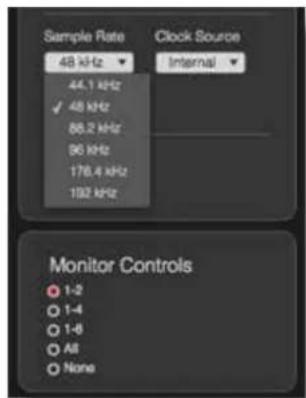 FOCUSRITE Clarett 4Pre USB - Fréquence d'échantillonnage - 1