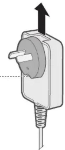 BOSE SoundTouch Wireless Link - Remover um adaptador de alimentação CA - 1