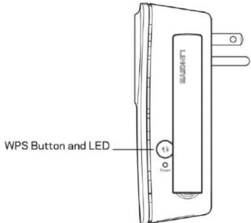 LINKSYS RE6700 - Connecting with the Wi-Fi Protected Setup Button - 1