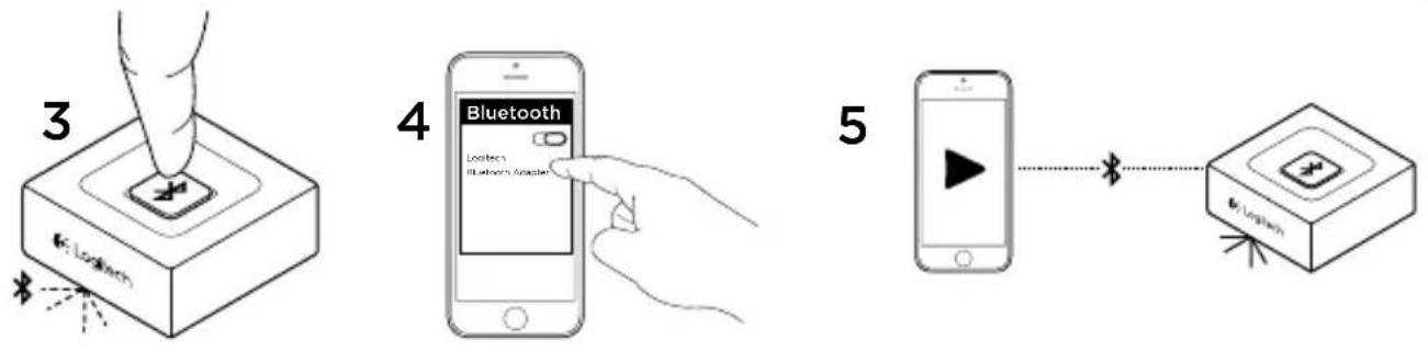 LOGITECH Bluetooth Audio Adapter - Podešavanje - 2