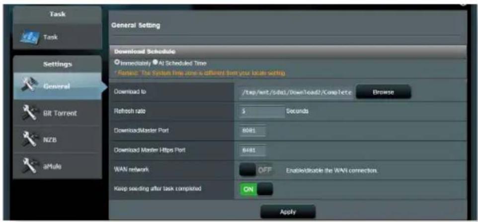 ASUS RTAX88U - Pour utiliser Download Master : - 2