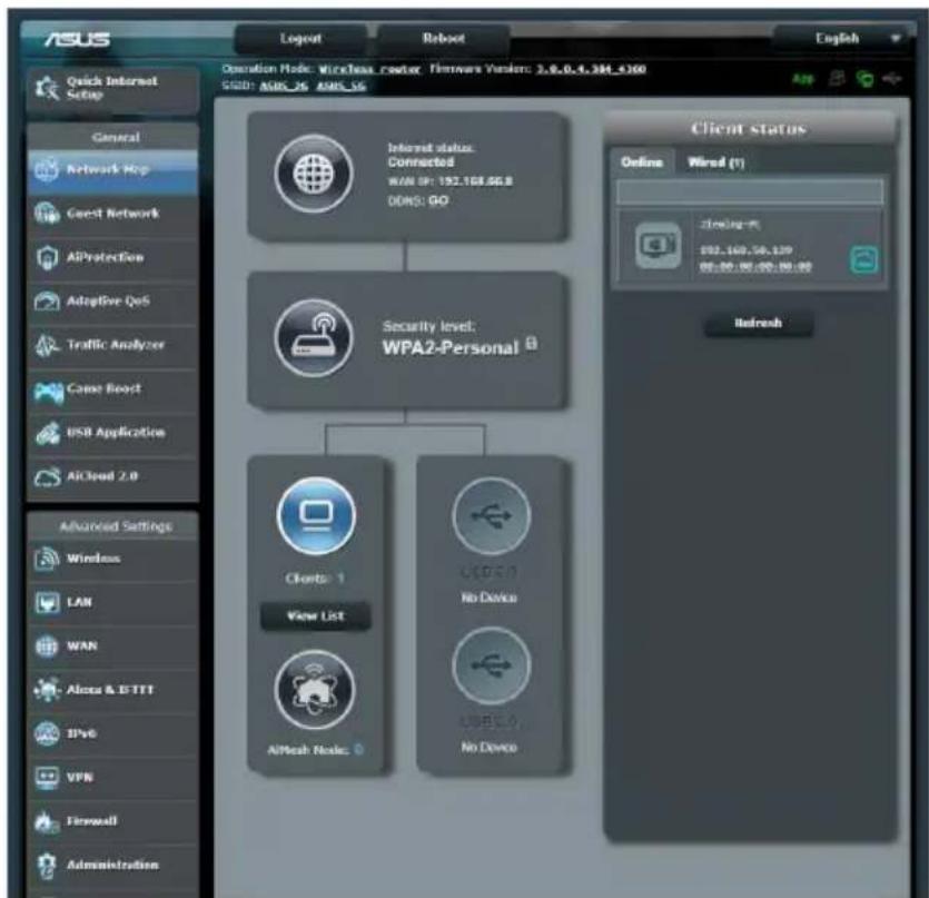 ASUS RTAX88U - Vérifiez que les paramètres de configuration du réseau sont corrects. - 1