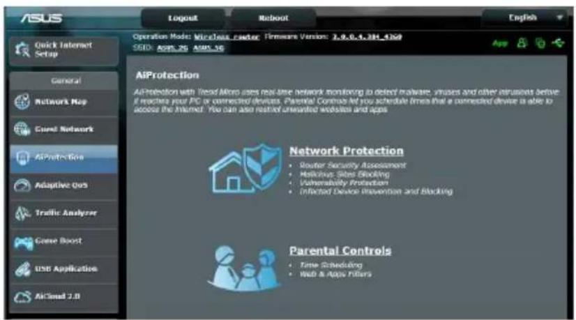 ASUS RTAX88U - Configurer le contrôle parental - 1