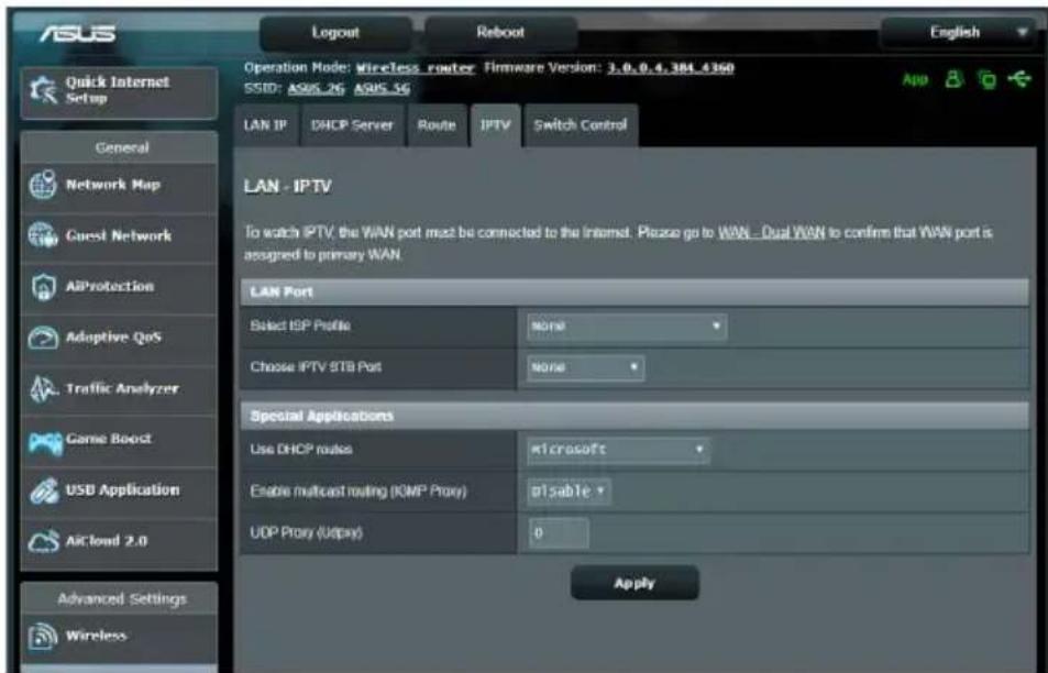 ASUS RTAX88U - Television sur IP - 1