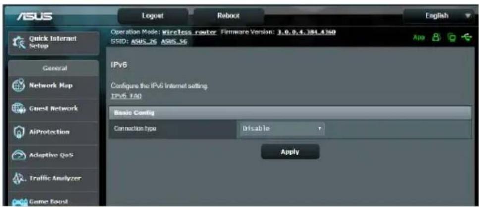 ASUS RTAX88U - IPv6 (Protocole IPv6) - 1