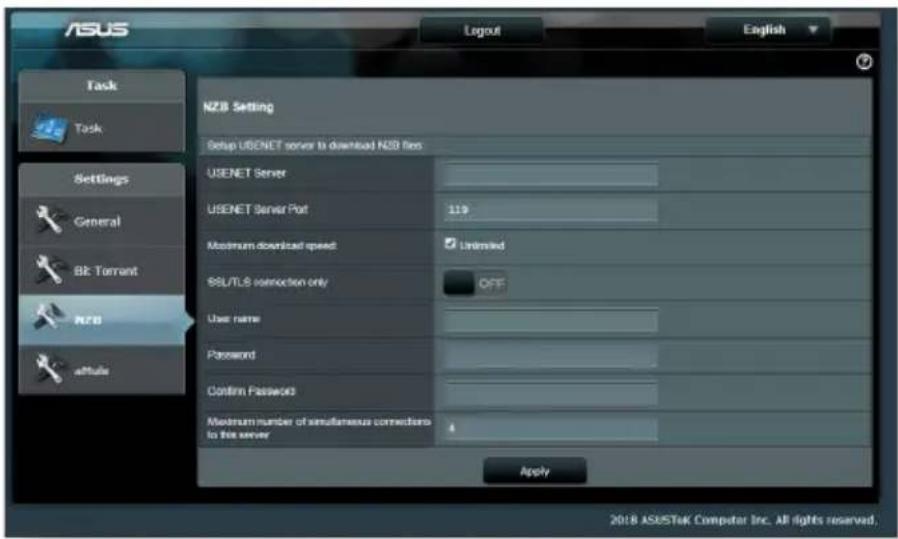 ASUS RTAX88U - Paramètres NZB - 1