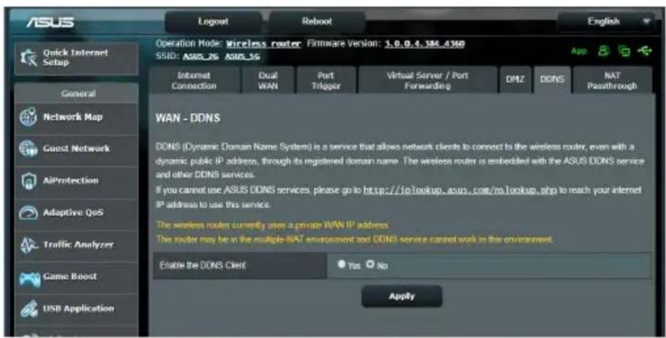 ASUS RTAX88U - Service DDNS - 1