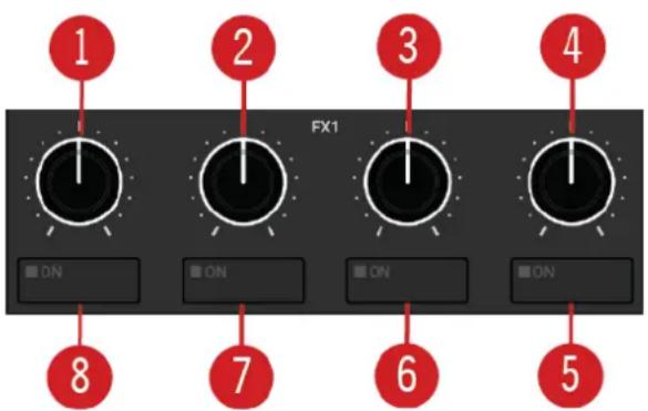 NATIVE INSTRUMENTS Traktor Kontrol S4 MK3 - FX Unit - 1