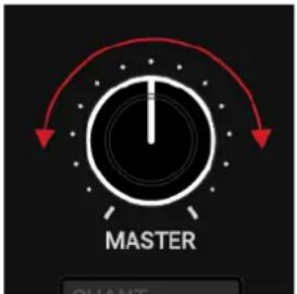 NATIVE INSTRUMENTS Traktor Kontrol S4 MK3 - Ajuster le niveau de la sortie MASTER - 1