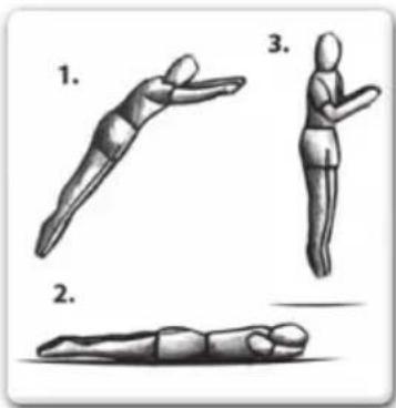 EXIT Supreme Gound Level 244 x 427 cm - AVANCERDE FAERDIGHEDER 3: Liggende landing - 1