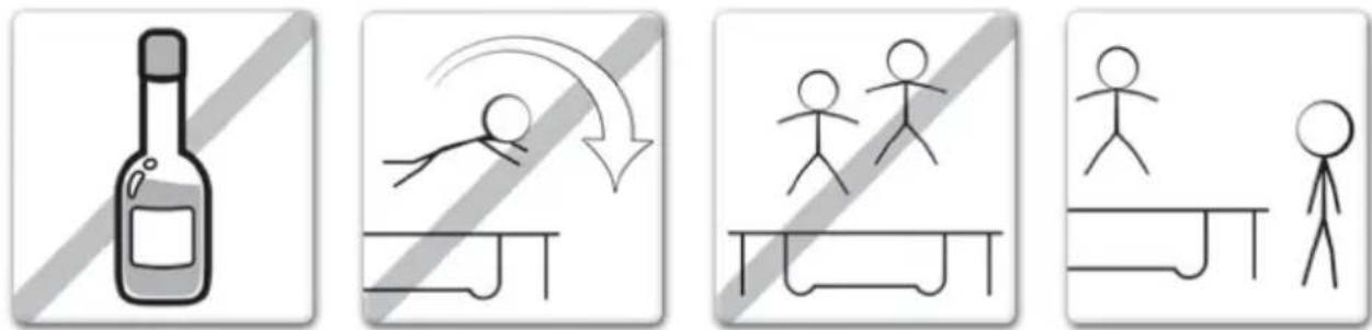 EXIT Supreme Gound Level 244 x 427 cm - VORSICHTSMASSNAHMIEN FÜR DEN GEBRAUCH DES TRAMPOLINS - 1