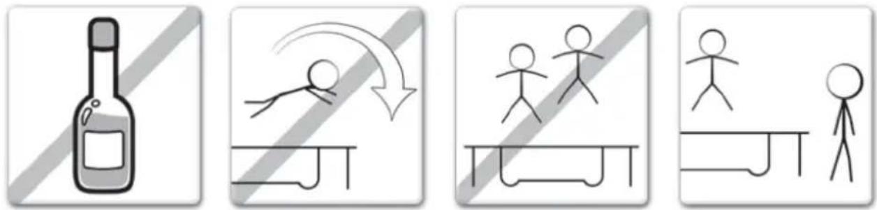 EXIT Supreme Gound Level 214 x 366 cm - AANBEVOLEN VOORZORGSGMAATREGELEN TIJDENS HET GEBRUK VAN DE TRAMPOLINE - 1