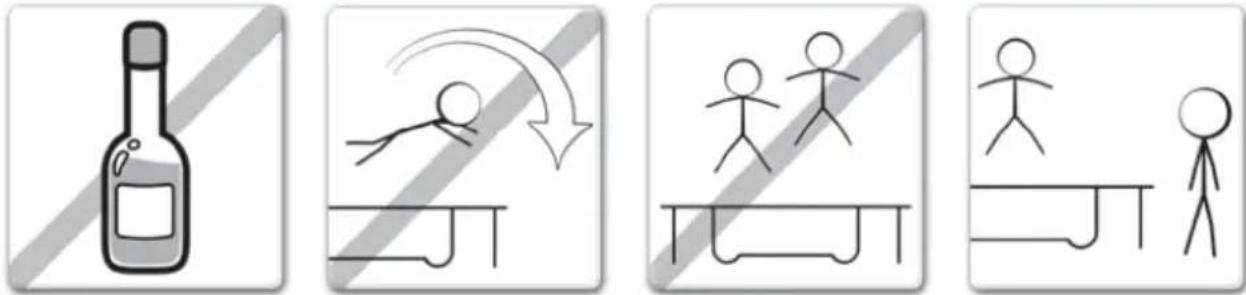 EXIT Supreme Gound Level 214 x 366 cm - PRECAUTIONS À RESPECTER LORS DE I'UTILISATION DU TRAMPOLINE - 1