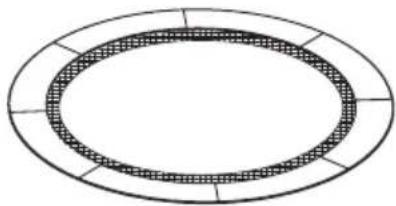 EXIT Supreme Gound Level 366cm - Parts list - 7