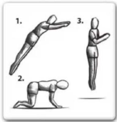 EXIT Supreme Gound Level 366cm - TRAMPOLIN TECHNIKEN: FORTGESCHRITTENE ÜBUNGEN FORTGESCHRITTENE ÜBUNG 1: Der Grundsprung - 1