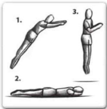 EXIT Supreme Gound Level 305cm - AVANCEREDE FÆRDIGHEDER 3: Liggende landing - 1