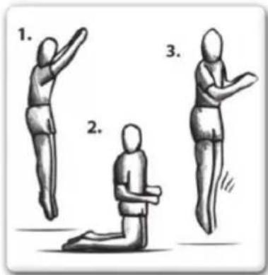 EXIT Supreme Gound Level 305cm - GRUNDLÆGGENDE FÆRDIGHEDER 2: Knæfald - 1