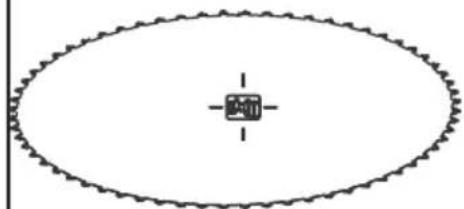 EXIT Supreme Gound Level 427cm - MONTAGE VAN DE TRAMPOLINE - 4