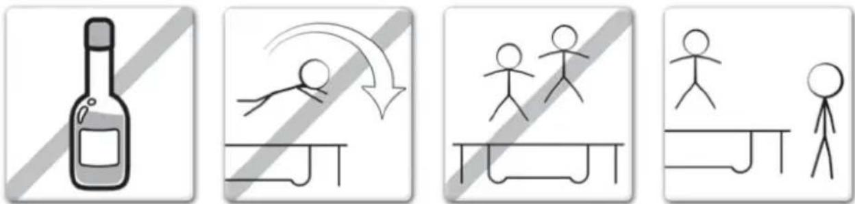 EXIT Supreme Gound Level 427cm - ADVISORY PRECAUTIONS WHILST USING THE TRAMPOLINE - 1