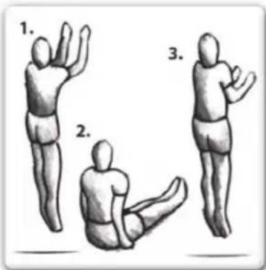 EXIT Elegant Economy 244 x 427 cm - TECHNIQUE DE BASE 3 : l'atterrissage assis - 1