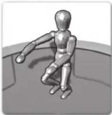 EXIT Elegant Economy 244 x 427 cm - L'USAGE DU TRAMPOLINE - 1