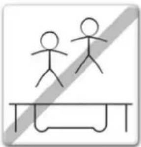 EXIT Elegant Economy 244 x 427 cm - RÄDGIVENDE FORHOLDSREGLER MENS TRAMPOLINEN ANVENDES - 3