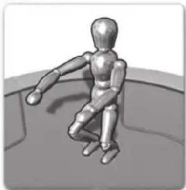 EXIT Elegant Economy 214 x 366 cm - Anvendelse af trampolinen - 1