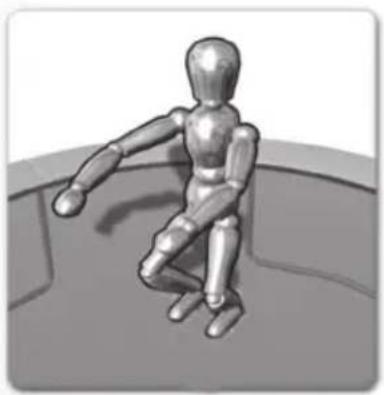 EXIT Twist 305 cm - Use of the trampoline - 1