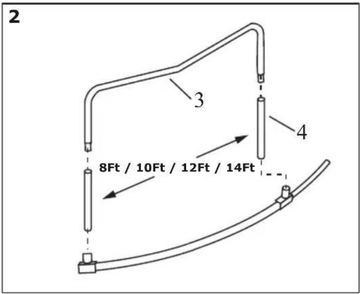 EXIT Twist 305 cm - STAP VOOR STAP OPBOUW - 9