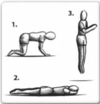 EXIT Twist 305 cm - TECHNIQUE AVANCÉE 2 : Mains et genoux en tomber plat-ventre - 1