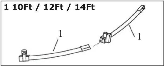 EXIT Twist 305 cm - STEP 1 - 2