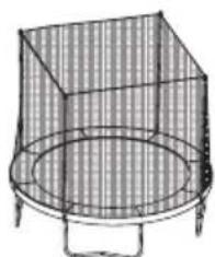 EXIT Twist 305 cm - Trampoline + Safety Net - 1