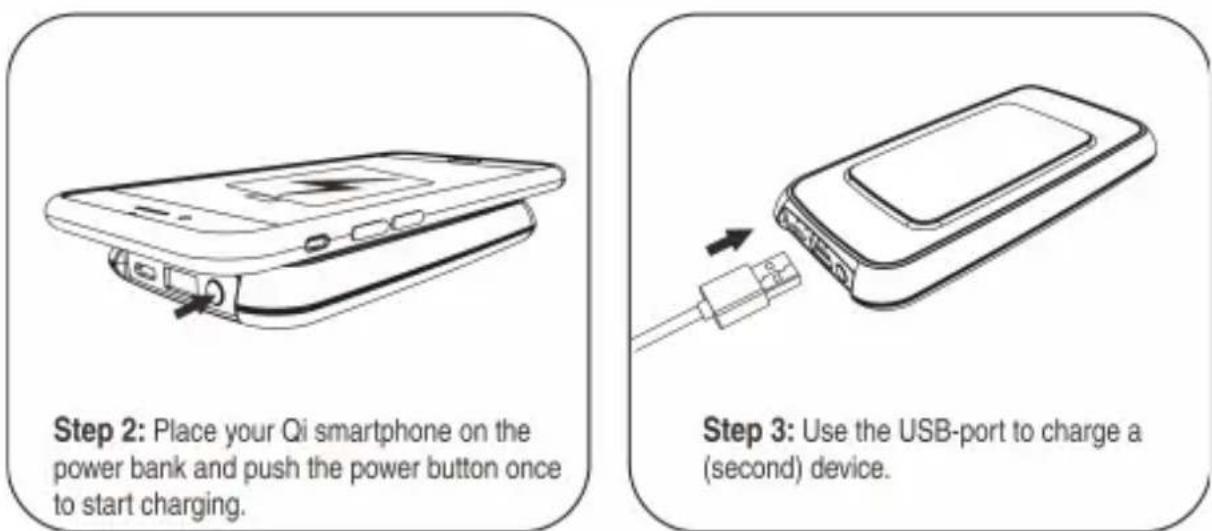 Zens Wireless Charger ZEPB03B - Quick start in 3 steps - 2