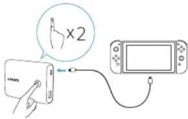 Anker PowerCore 13400 Nintendo Switch - Laden des Nintendo SwitchTM oder Ihrches Telefons. - 3