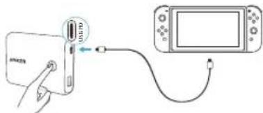 Anker PowerCore 13400 Nintendo Switch - Charge your Nintendo Switch™ or phone. - 1