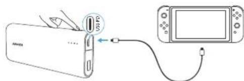 Anker PowerCore 20100 PD Nintendo Switch - Laden des Nintendo Switch™ oder Ihrres Telefon. - 1