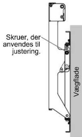 PANASONIC TYWK6P1RW - Indstiling af vægophængets vinkel - 2