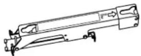 PANASONIC TYWK6P1RW - Peças utilizadas para montar o suporte de instalação na parede - 3