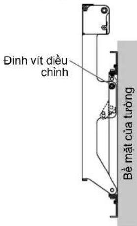 PANASONIC TYWK6P1RW - Điều chỉnh góc của giá đỡ treo tường - 2
