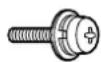 PANASONIC TYWK6P1RW - Piezas utilizadas para ensamblar el soporte para colgar en pared - 4