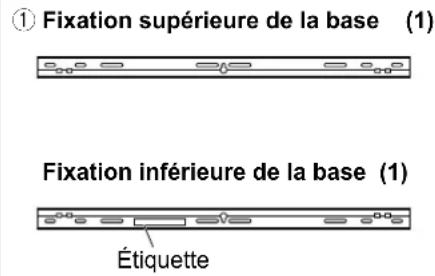 PANASONIC TYWK6P1RW - Pièces utilisées pour monter l'applique de fixation au mur - 1