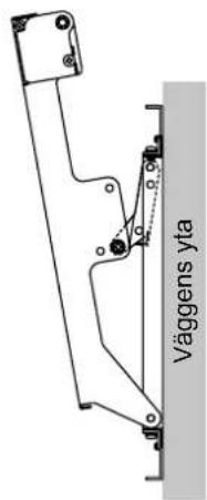 PANASONIC TYWK6P1RW - Justera väggfästets vinkel - 3