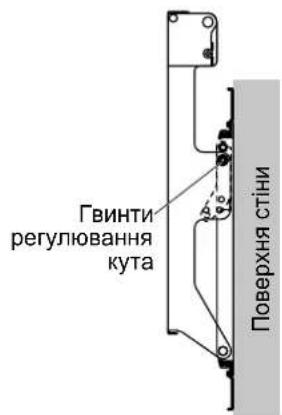 PANASONIC TYWK5P1RW - Регулювання кута настінного кронштейна - 2
