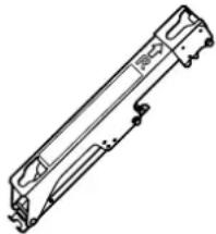 PANASONIC TYWK5P1RW - TY-WK5P1RW Applique de fixation au mur (Type à angle réglable) Pièces utilisées pour monter l'applique de fixation au mur - 4