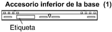 PANASONIC TYWK5P1RW - TY-WK5P1RW Soporte para colgar en pared (Tipo de ángulo ajustable) Piezas utilizadas para ensamblar el soporte para colgar en pared - 2