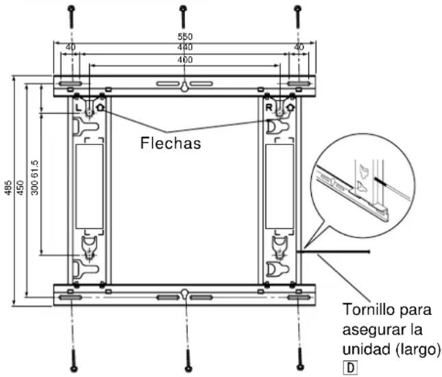 PANASONIC TYWK42PV20 - Instalacion horizontal Instalacion vertical - 1
