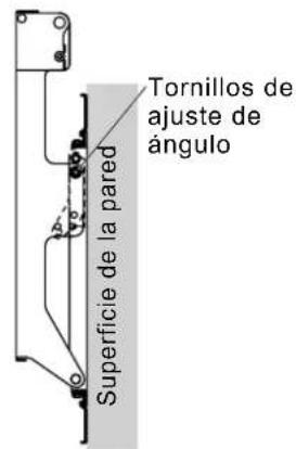 PANASONIC TYWK42PR20 - Ajuste del ángulo del soporte para colgar en pared - 2