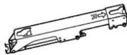 PANASONIC TYWK42PR20 - Bauteile der Wandhalterung - 3